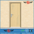 JK-P9008 Puerta de madera moderna del pvc de JieKai / puerta plástica del PVC del PVC / perfil del PVC para las ventanas y las puertas